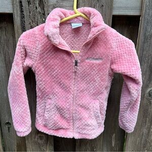 Columbia Pink Fleece Jacket